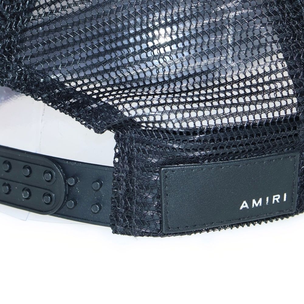 AMIRI (アミリ) MA LOGO TRUCKER HAT ロゴ刺繍 メッシュキャップ