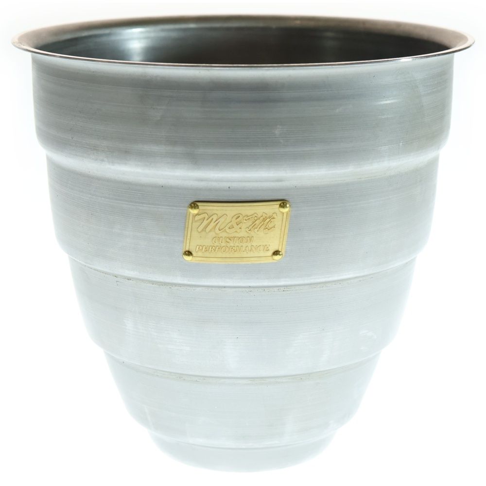 m-m エムアンドエム ×MASSES POT TYPE 1 - Chrysails STEEL MEDIUM マシス クリサリス 鉄鉢 ポット シルバー