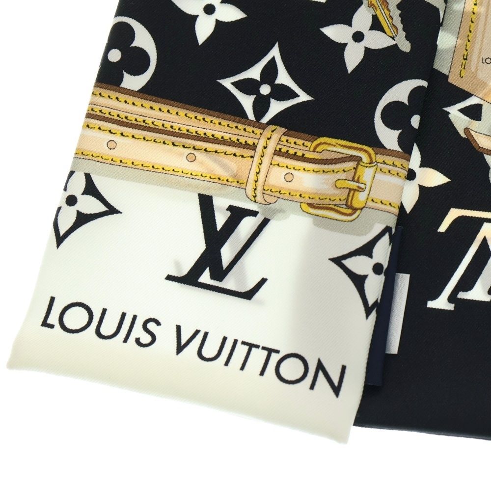 LOUIS VUITTON ルイヴィトン バンドー モノグラム コンフィデンシャル ブラック系 シルク M78656