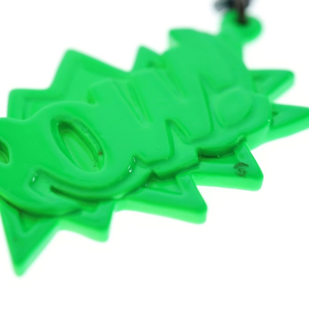 AMBUSH (アンブッシュ) POW! CHAIN ロゴ ブラック チェーンネックレス