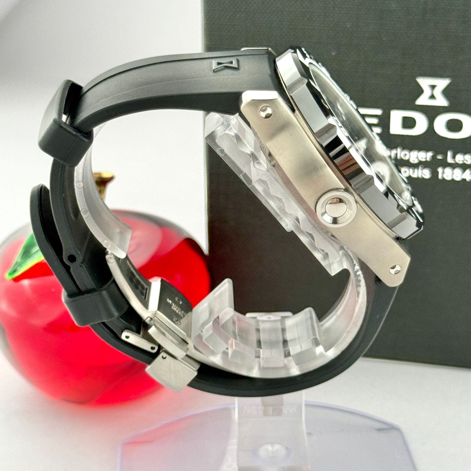 エドックス クロノオフショア 10242 新品電池 メンズ 腕時計 782  