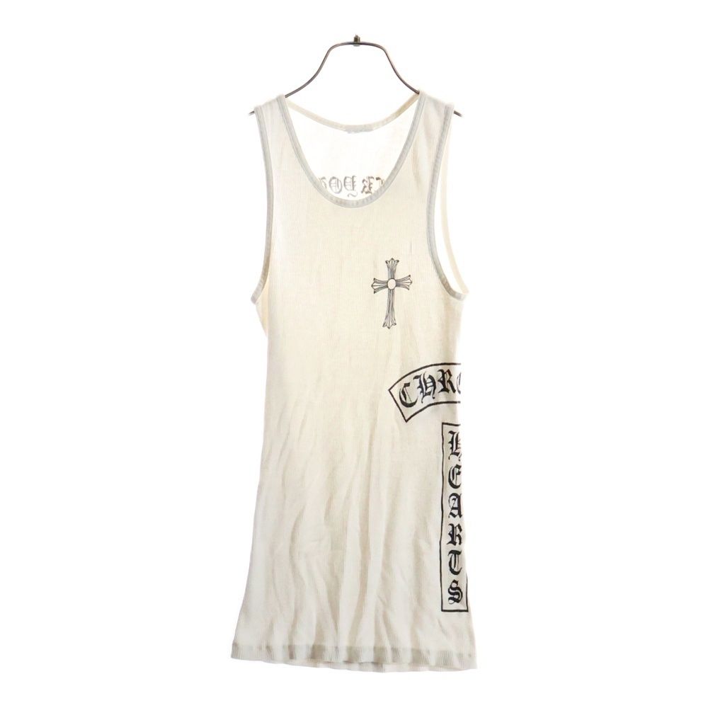 CHROME HEARTS (クロムハーツ) OLD FUCK YOU T BAR TANK TOP ファック