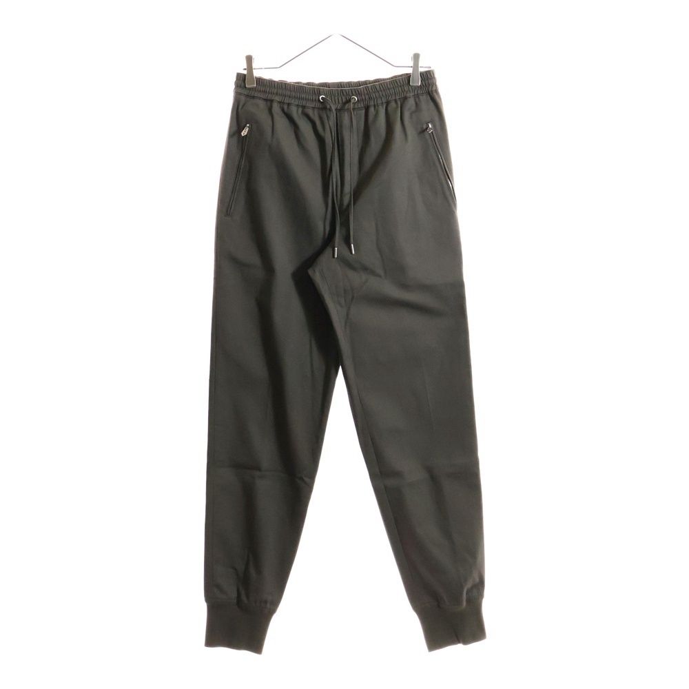 HERMES エルメス セリエボタン ドローストリング ジップアップ コットン ジョガーパンツ ブラウン 56512000