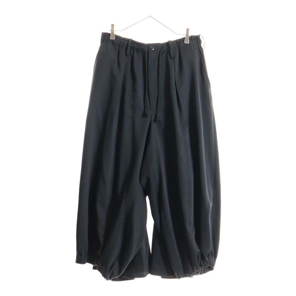 Ground Y グラウンドワイ ウール サルエル パンツスカート カバーパンツ ブラック GY-P08-100