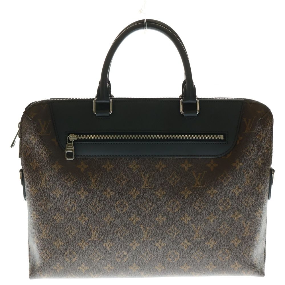 LOUIS VUITTON ルイヴィトン モノグラムマカサー PDJ ポルトドキュマン ジュールNM ビジネスバッグ ブリーフケース 2WAY ショルダーバッグ M54019