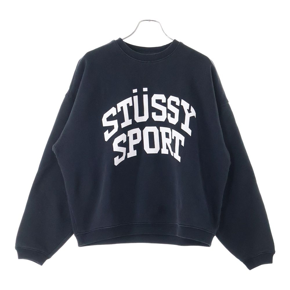 STUSSY (ステューシー) SPORT スポーツ アーチロゴ プリント クルー 