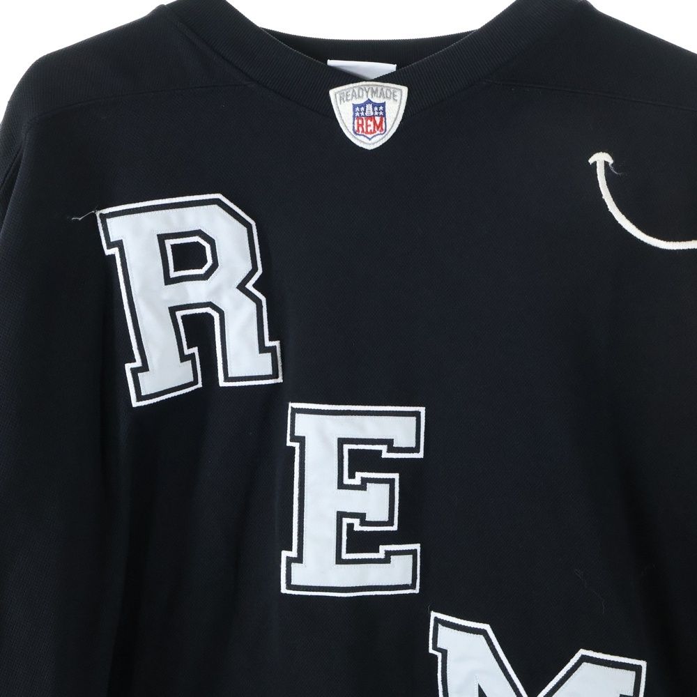 READY MADE (レディメイド) 23SS GAME SHIRT SMILE スマイル刺繍 長袖