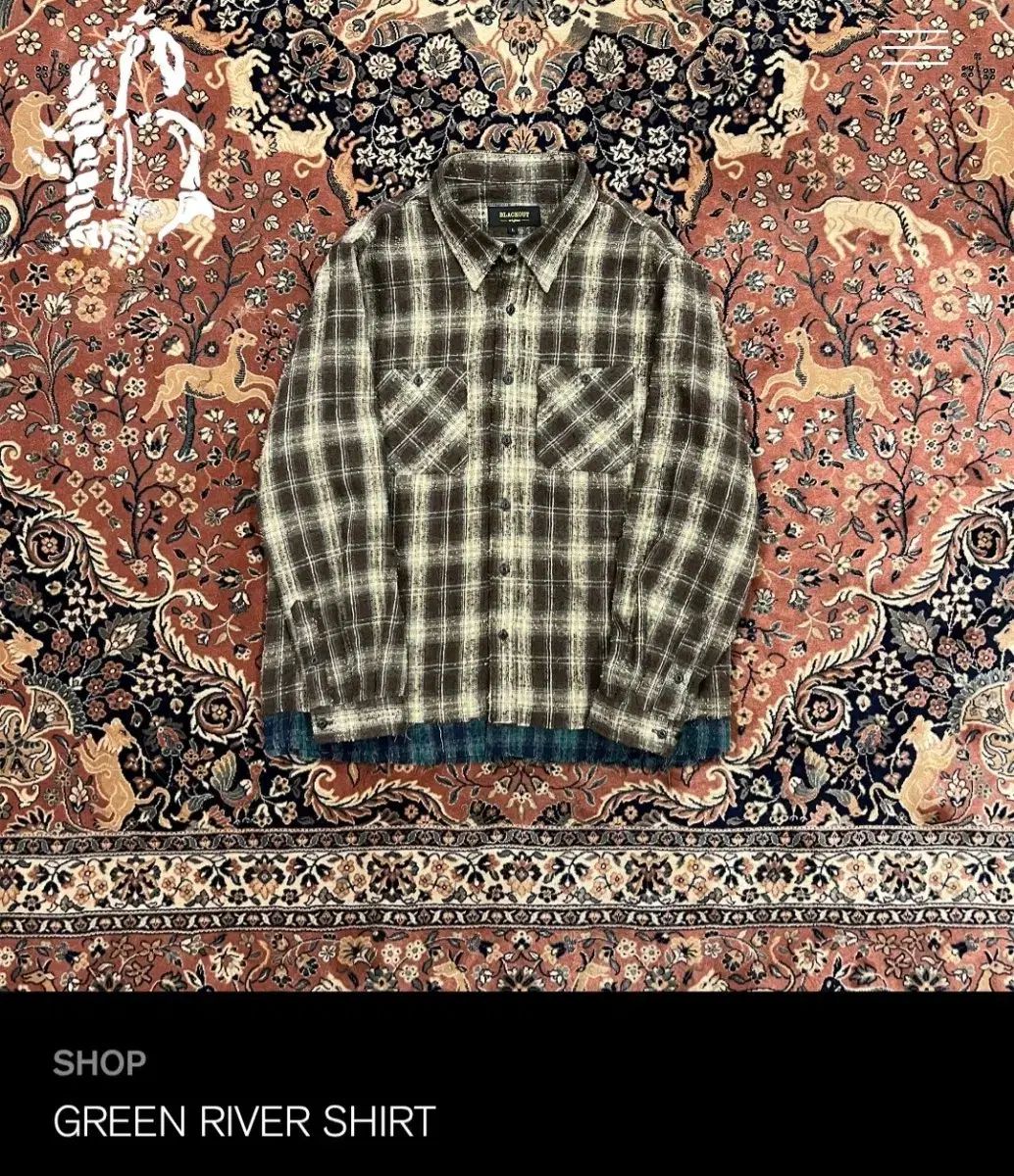 ブラックアウト リーバーシャツ XL