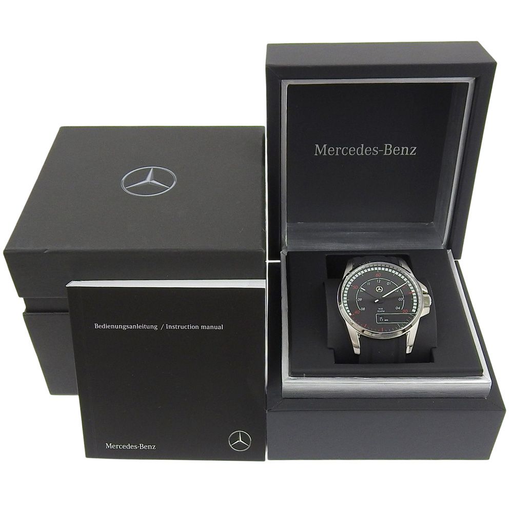 本物保証】 箱付 新品同様 メルセデスベンツ MERCEDES BENZ デイト  