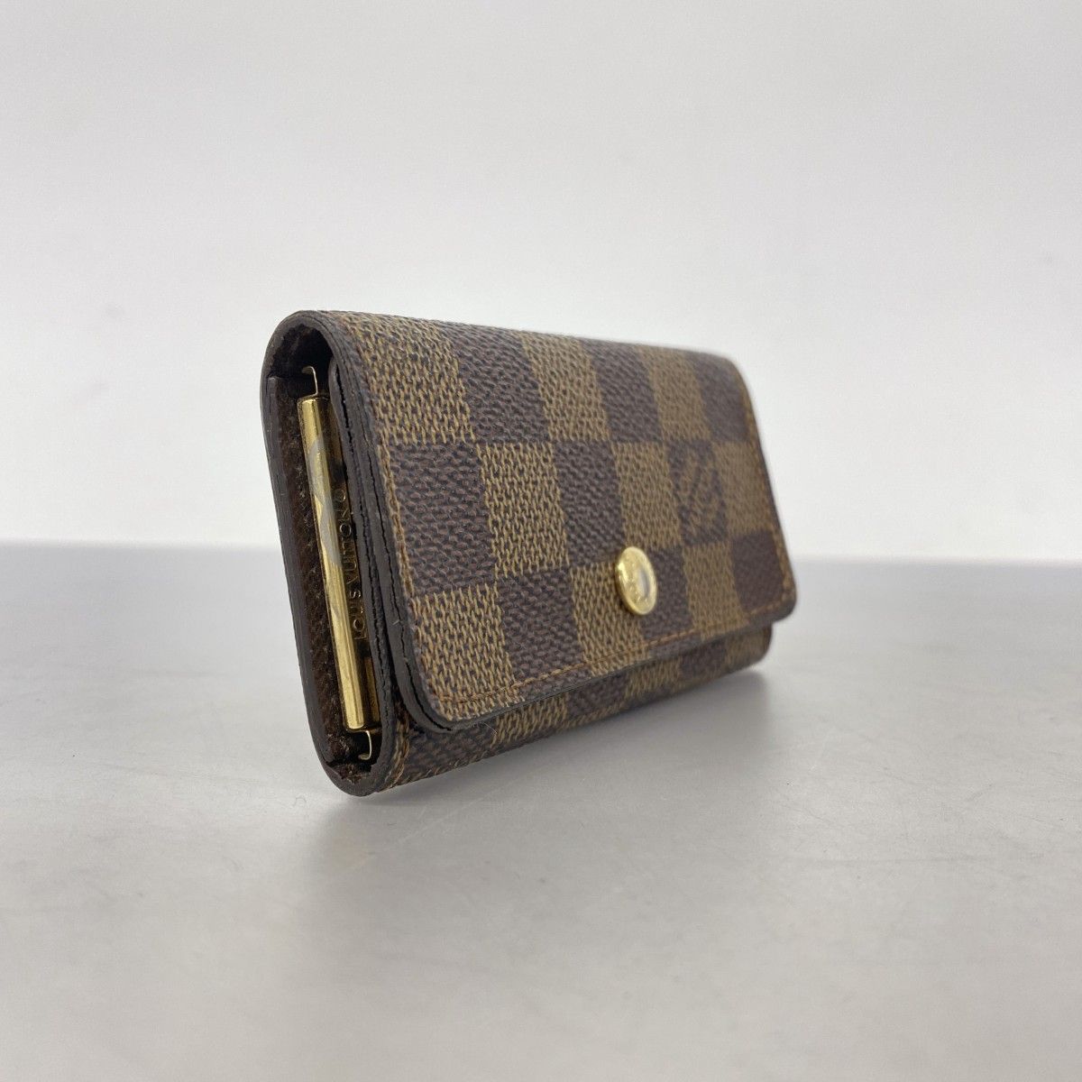 5 oc 1957 ルイヴィトン キーケース ダミエ ミュルティクレ4 N 62631 エベヌ メンズ レディース ユニセックス