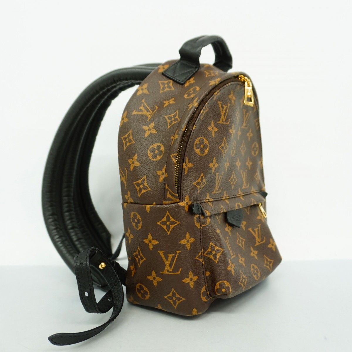 5oc2086-h ルイヴィトン リュック デイパック モノグラム パームスプリングスバックパックPM M41560 ブラウン ブラック レディース