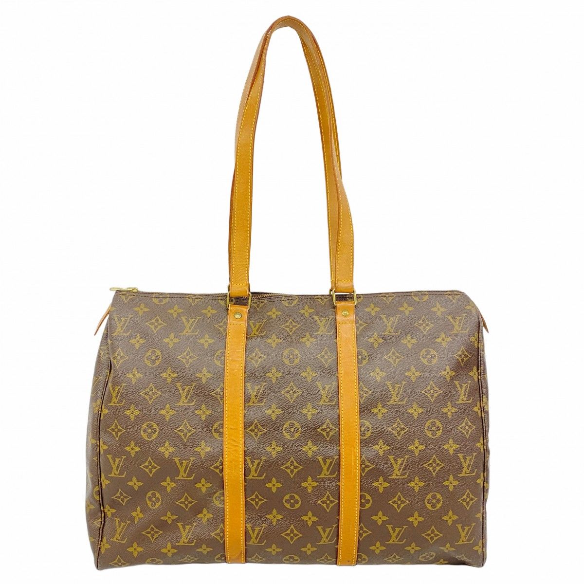 5 oc 2176 ルイヴィトン ボストンバッグ モノグラム フラネリー45 M 51115 ブラウン メンズ レディース ユニセックス