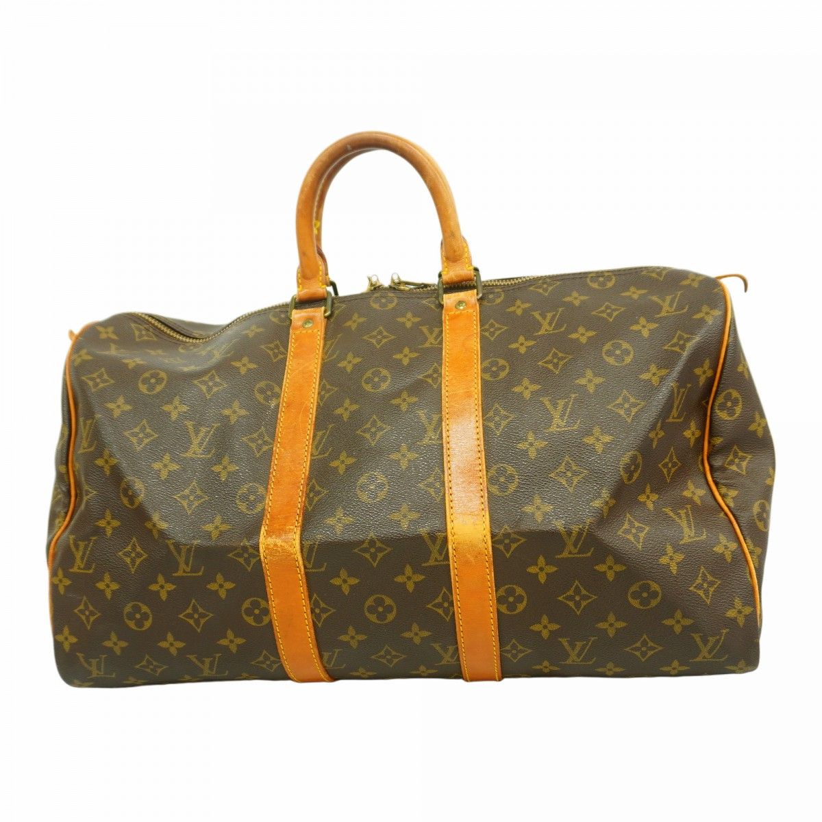 5oc2199 ルイヴィトン ボストンバッグ モノグラム キーポル45 M41428 ブラウン メンズ レディース ユニセックス