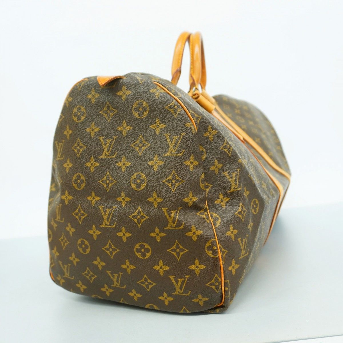 5oc2215 ルイヴィトン ボストンバッグ モノグラム キーポル55 M41424 ブラウン メンズ レディース ユニセックス