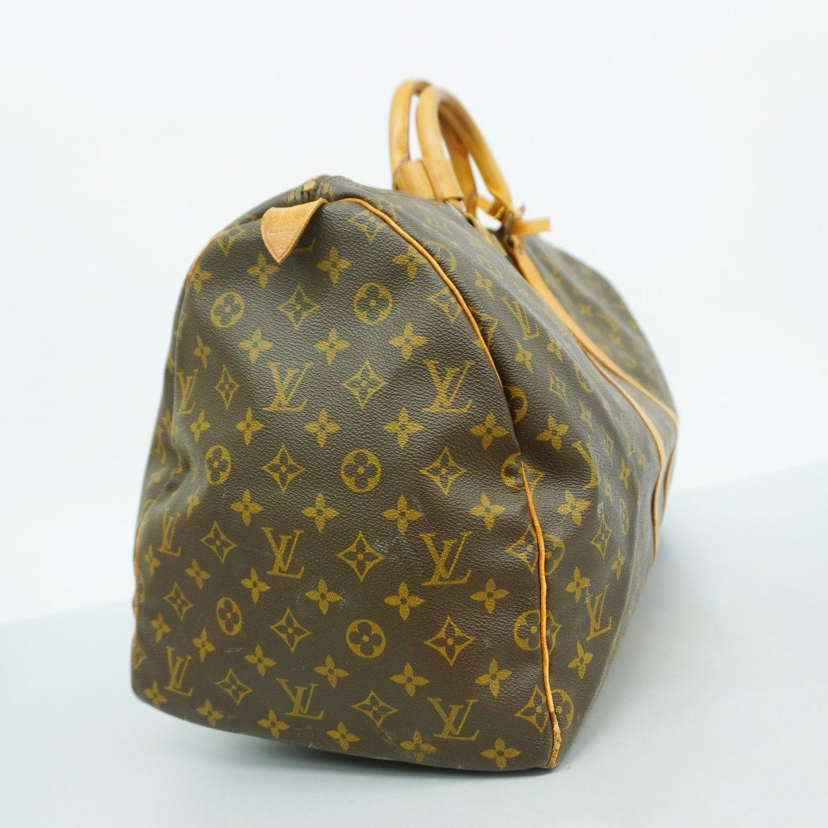 5oc2216 ルイヴィトン ボストンバッグ モノグラム キーポル55 M41424 ブラウン メンズ レディース ユニセックス