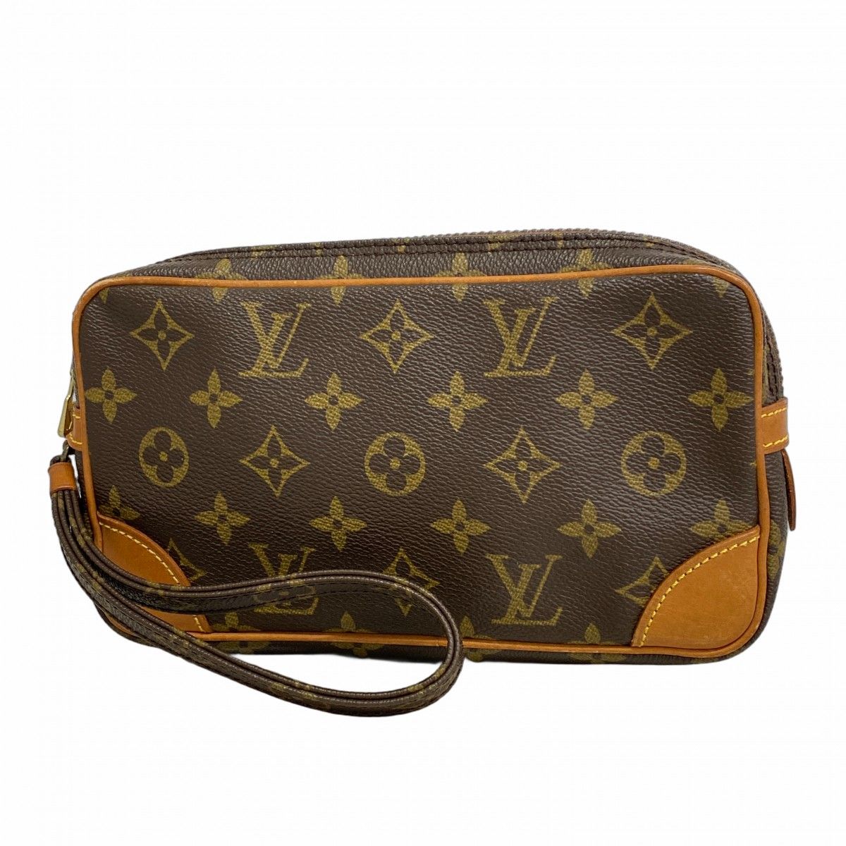 5oc2244 ルイヴィトン クラッチバッグ モノグラム マルリードラゴンヌPM M51827 ブラウン メンズ