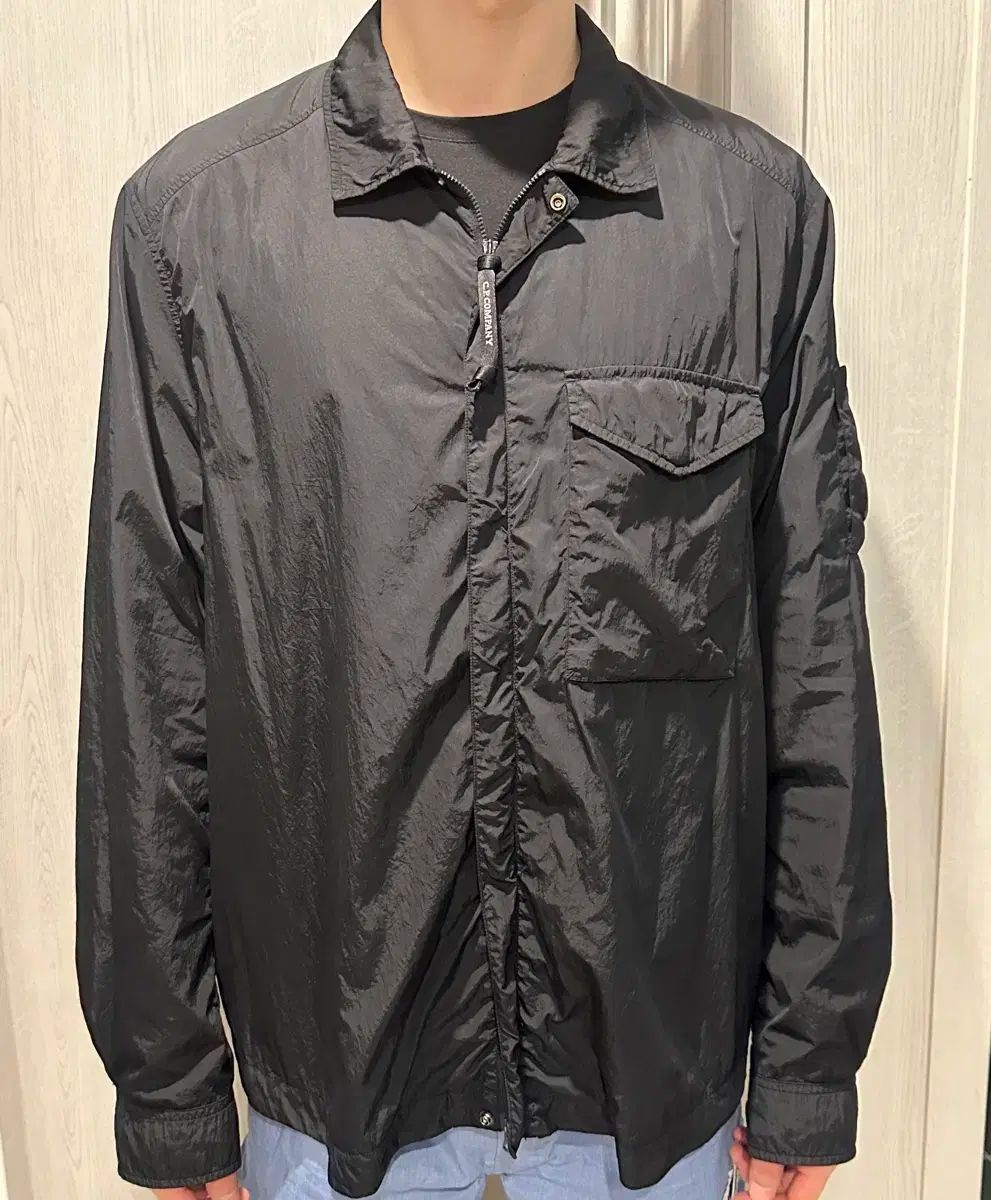 C.P. COMPANY シーピーカンパニー 25ss クロム オーバーサイズシャツ 18cmos095a XXL