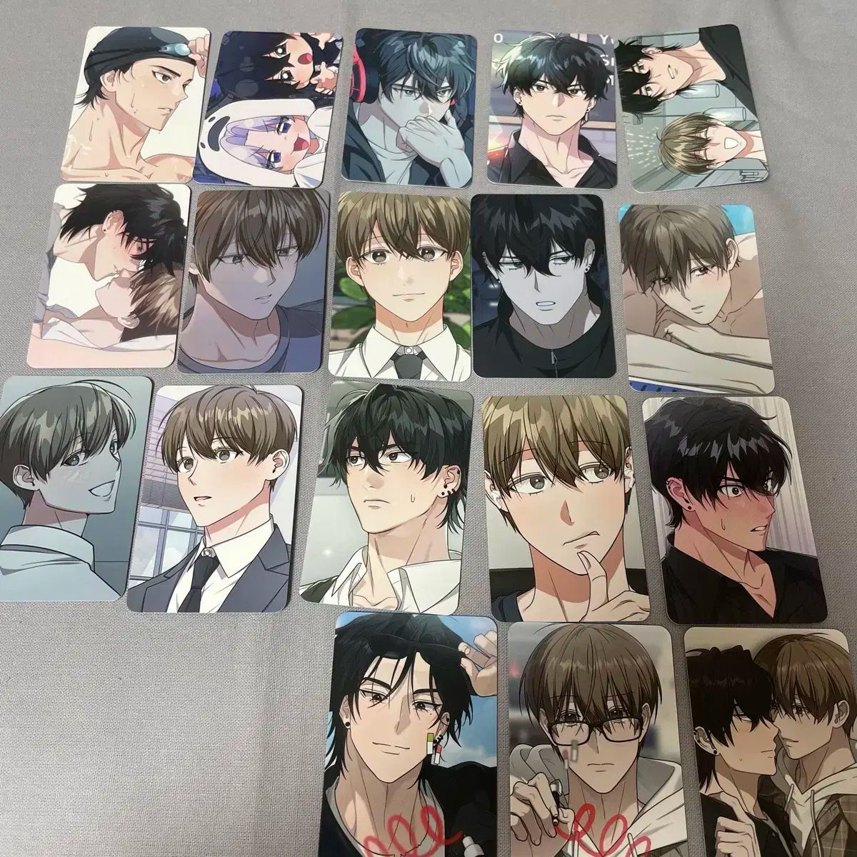 春툰 HOME パーティー となりの ジップ 길드원 トレカ 18種 全メンバー