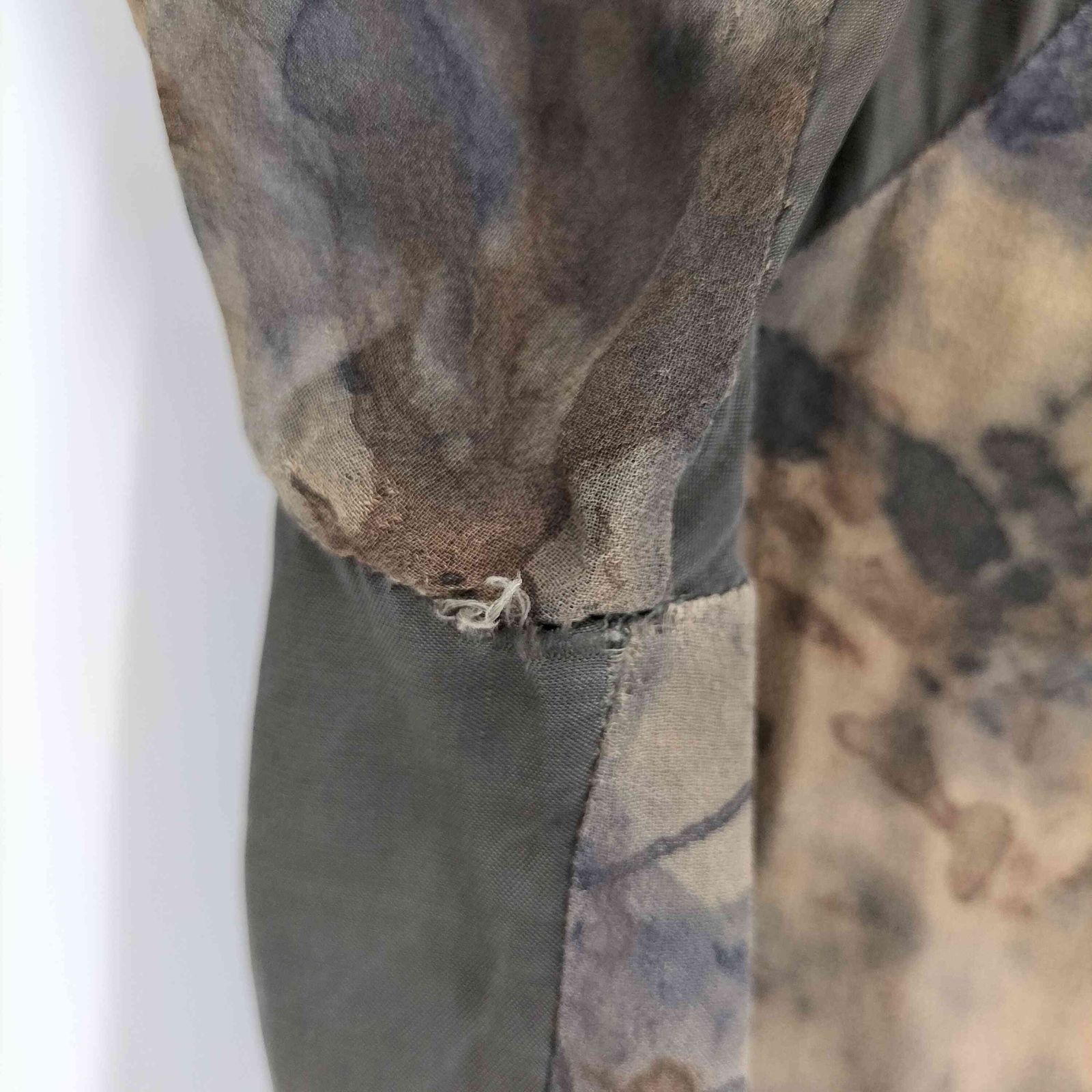 SHARE SPIRIT シェアースピリット シルク ジップジャケット LGB SHARE SPIRIT シェアースピリット シルク ジップジャケット LGB