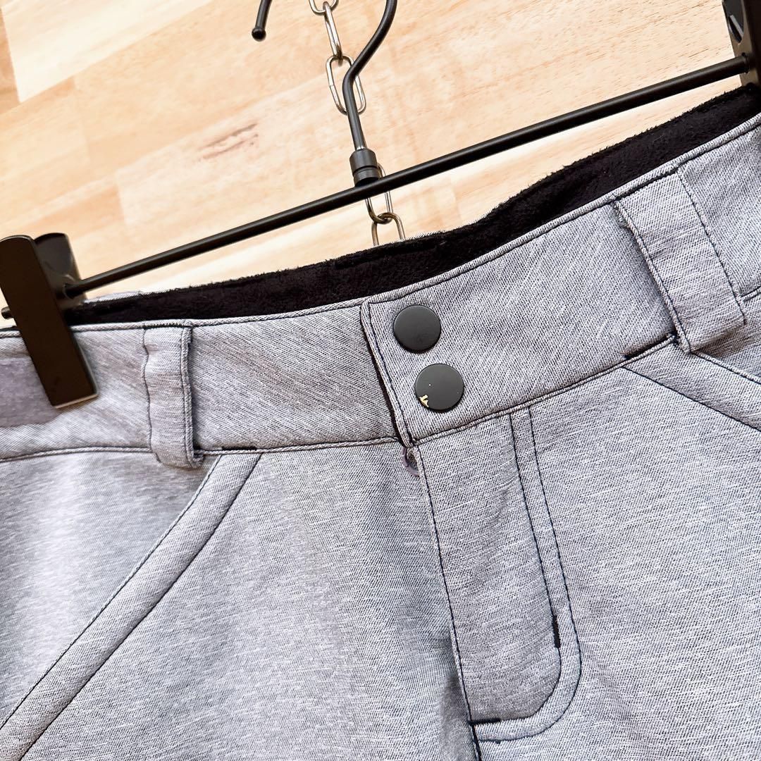 DC スノーボードウェア グレー 10K防水 メンズ レディース