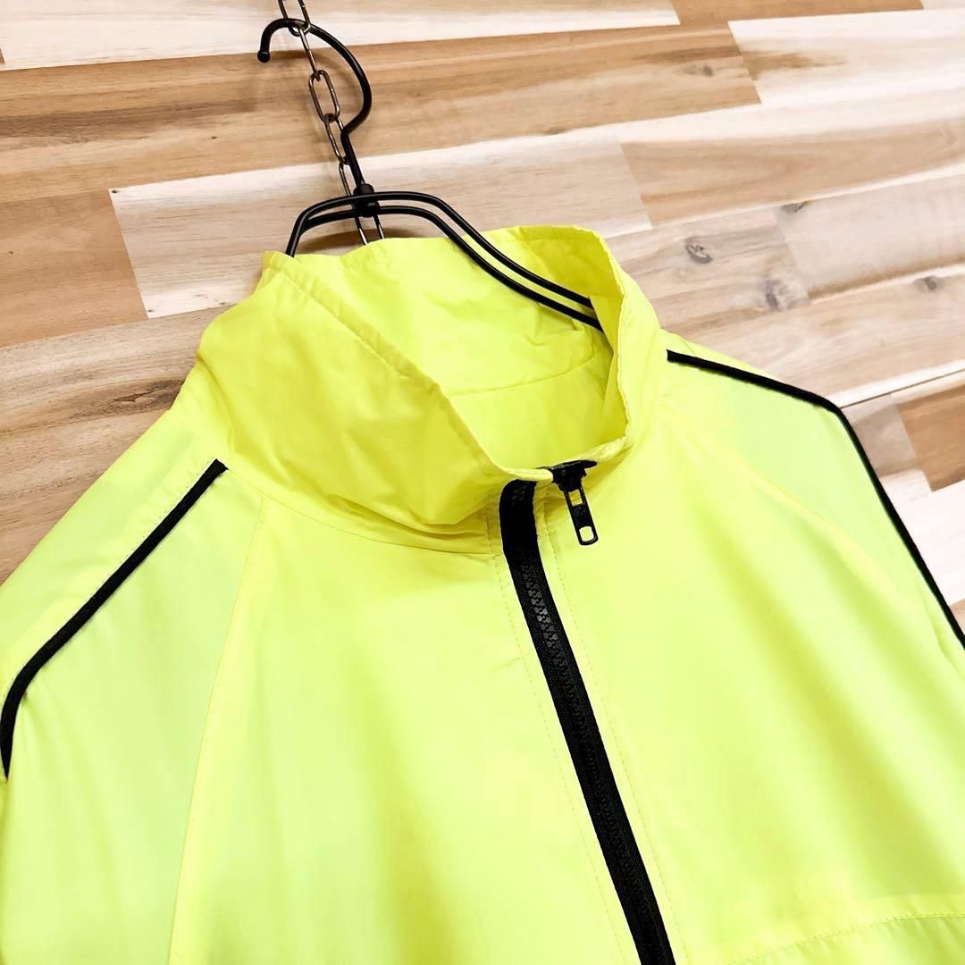 廃番【ビエスラビット】ナイロン ジャケット スノボ ライト ウェア L 黄×黒 廃番【ビエスラビット】ナイロン ジャケット スノボ ライト ウェア L