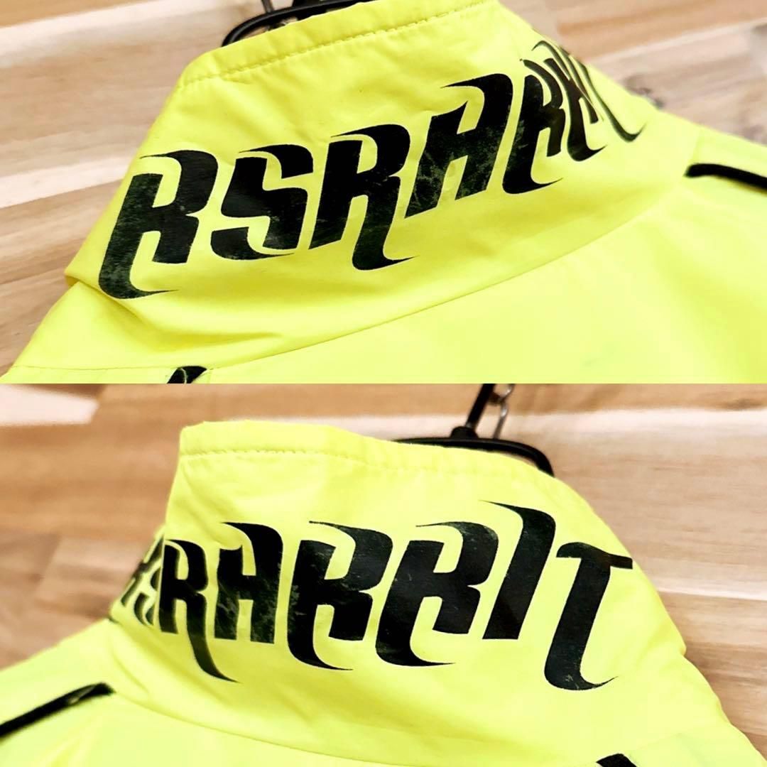 廃番【ビエスラビット】ナイロン ジャケット スノボ ライト ウェア L 黄×黒 廃番【ビエスラビット】ナイロン ジャケット スノボ ライト ウェア L