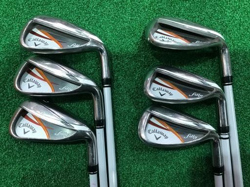 キャロウェイ filly 7S レディース アイアンセット IR filly アイアン フレックスL レディース 女性用 右利き 右用 Cランク ゴルフクラブ