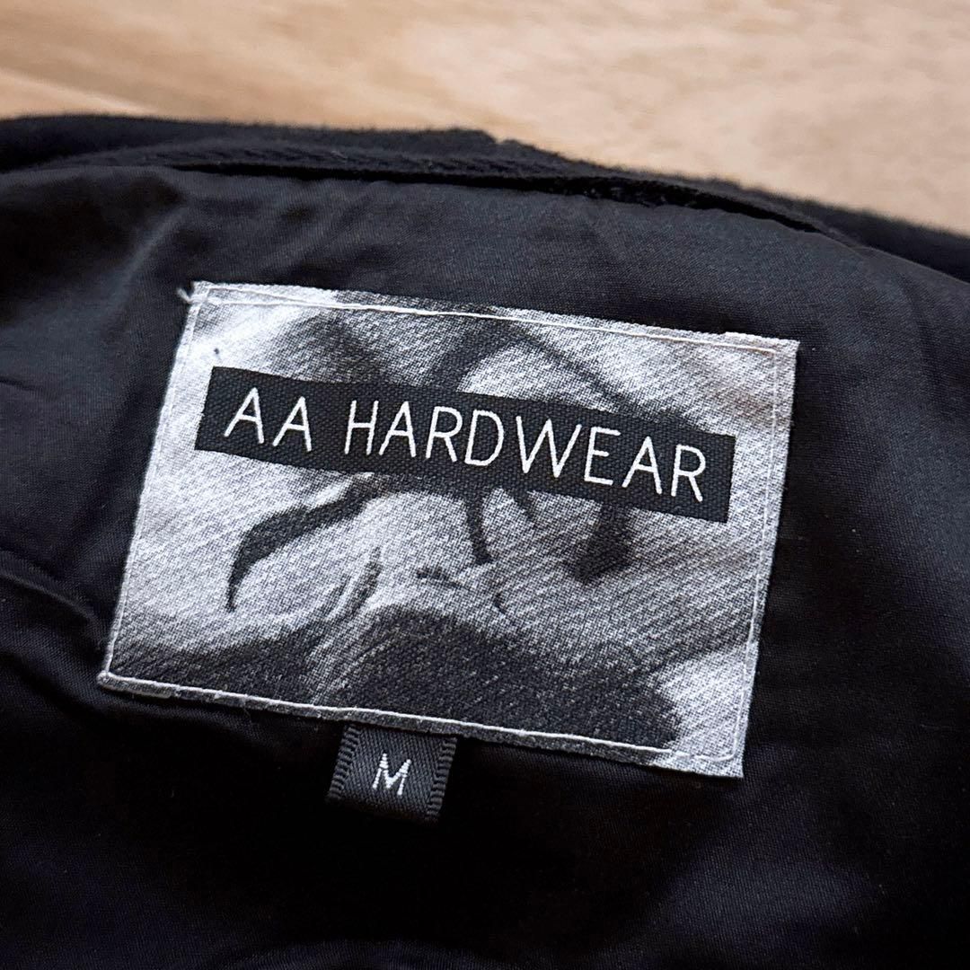 レア/廃番【ダブルエーハードウェア】スクエア ロゴ パーカー スノボ M