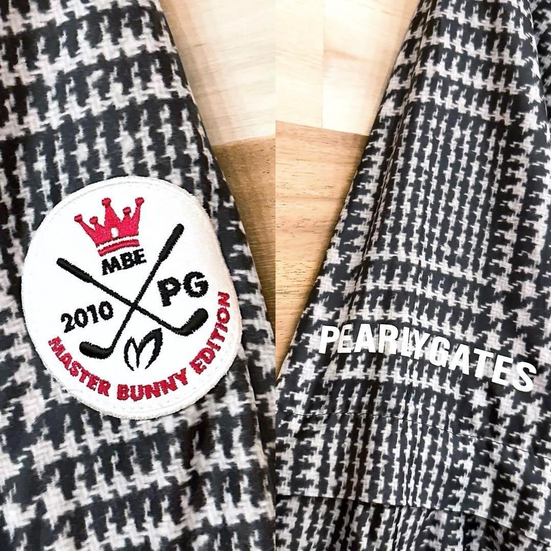 マスターバニーエディション】半袖 2way 長袖 ゴルフ ブルゾン 千鳥柄