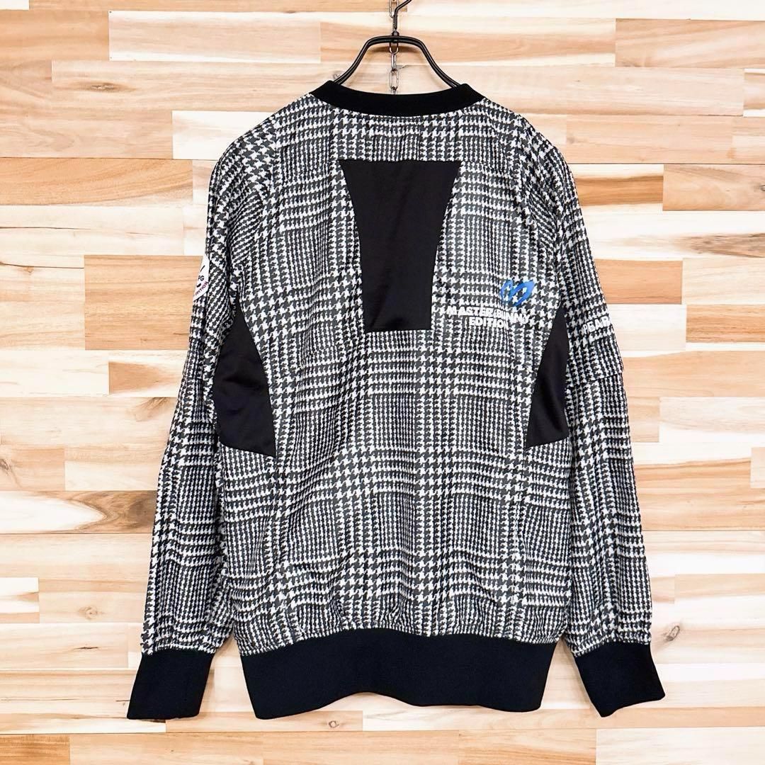 マスターバニーエディション】半袖 2way 長袖 ゴルフ ブルゾン 千鳥柄