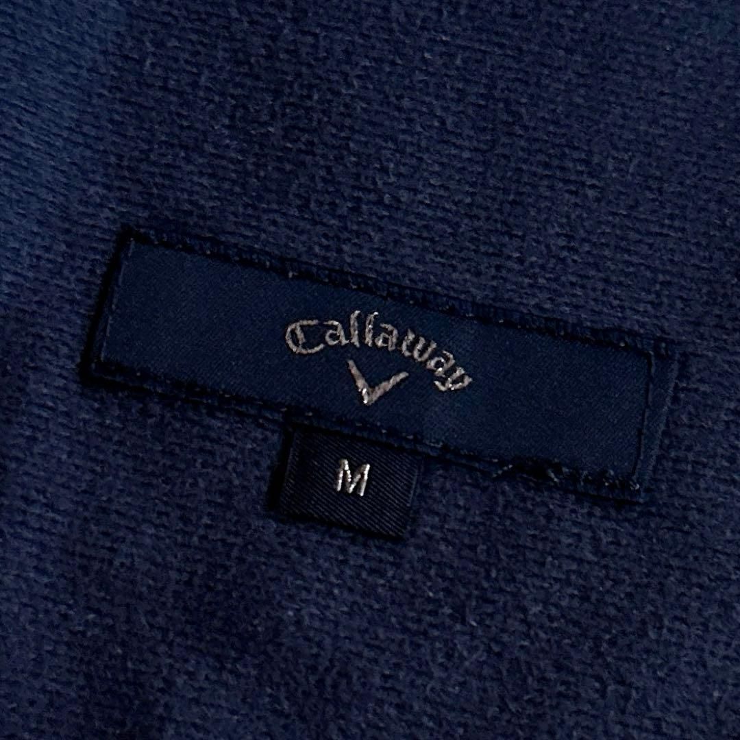 キャロウェイ】ボーダー キルティング ゴルフ 中綿パンツ 防寒 M 赤