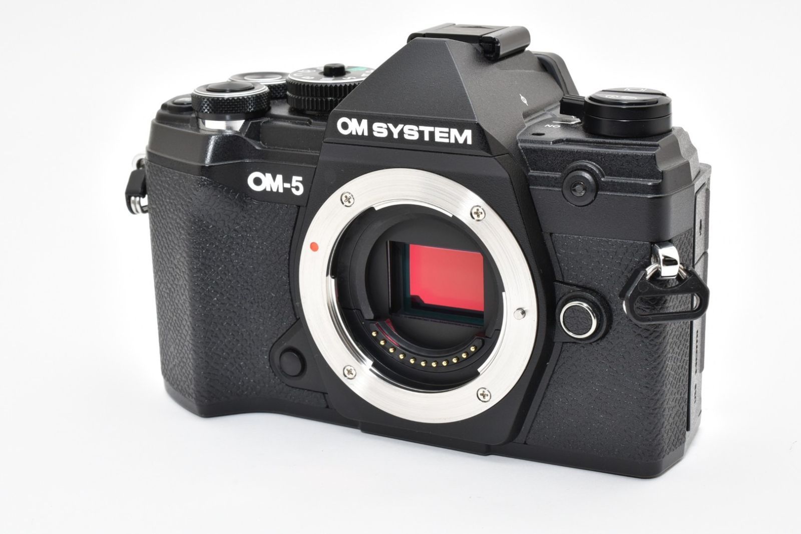 OLYMPUS OM-5 ボディ ブラック シャッター約6500回 ミラーレス 動作良好 OM SYSTEM OM5 箱 バッテリー チャージャー付 オリンパス