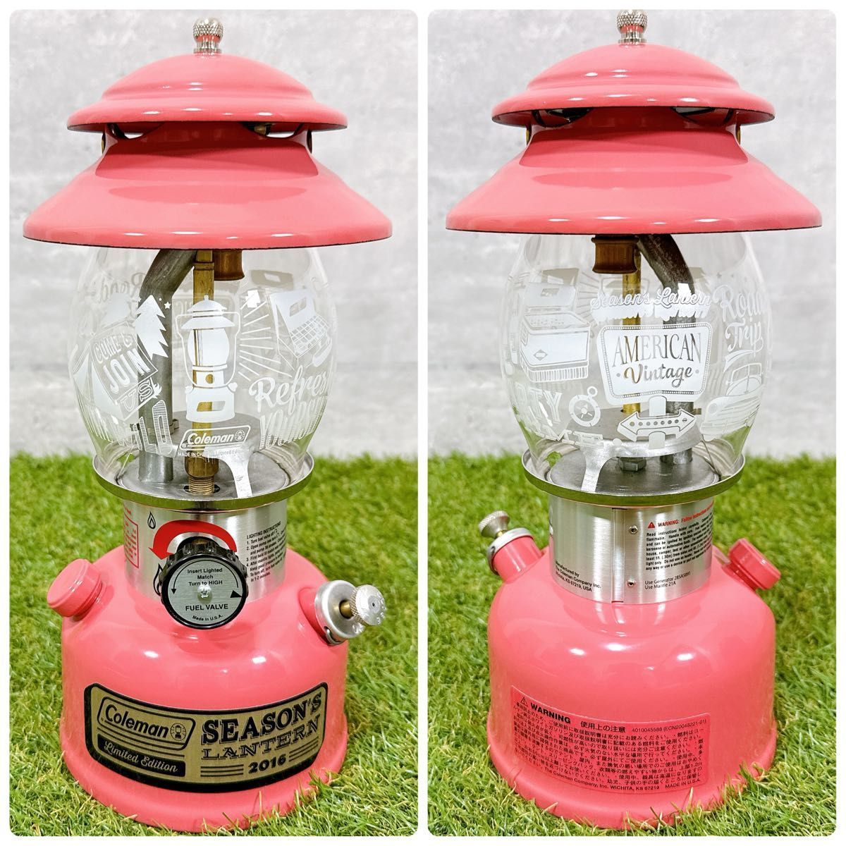 Coleman コールマン SEASON S LANTERN シーズンズランタン LIMITED EDITION 2016 ピンク K207
