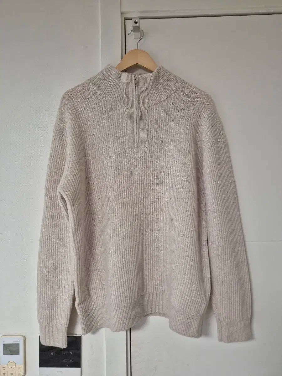 シフトジ ウォーク チョア ジャケット 100 ウールカシミア ハーフジップアップ プルオーバー 105