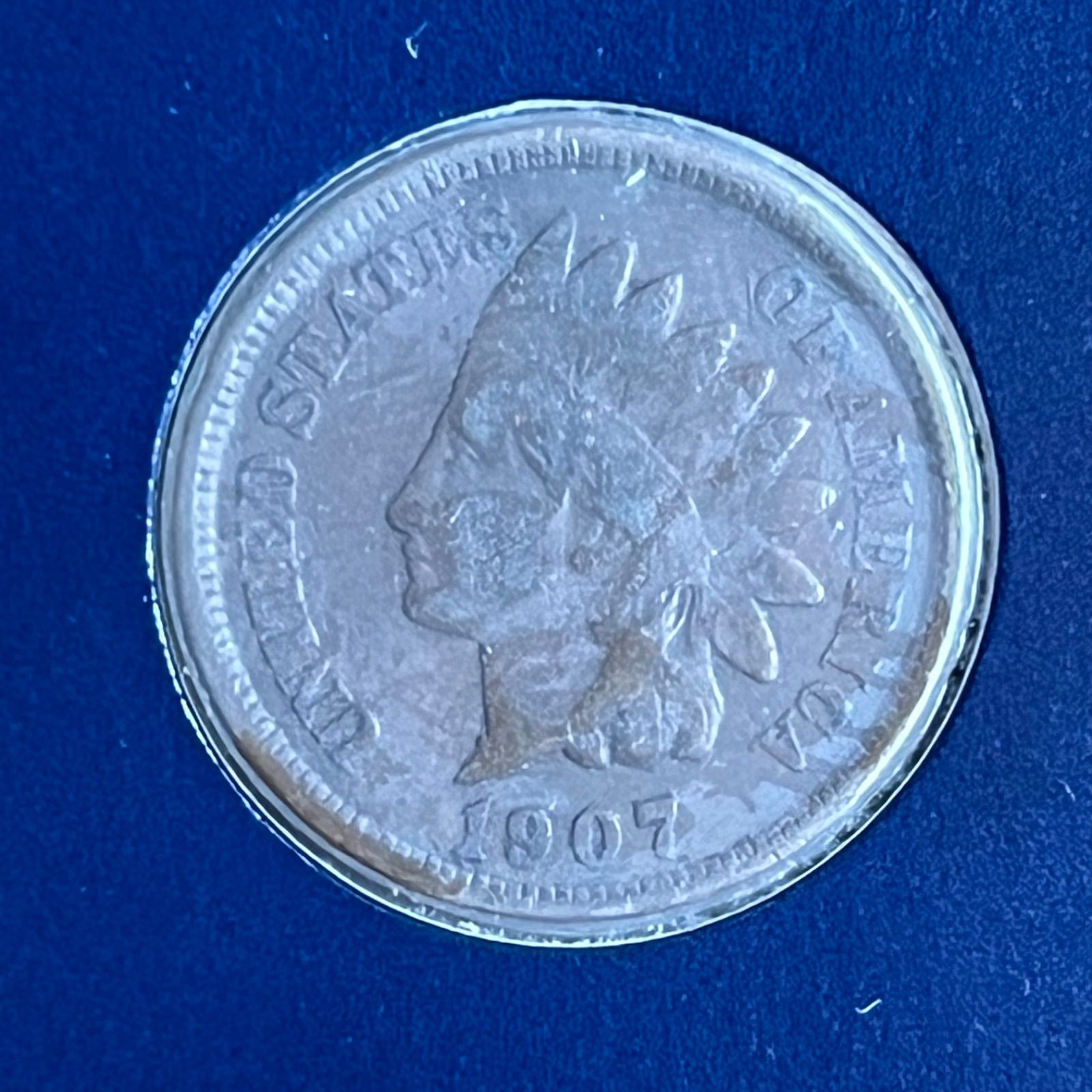 アメリカ 1907年 インディアンヘッド 1セント／Indian Head Cent
