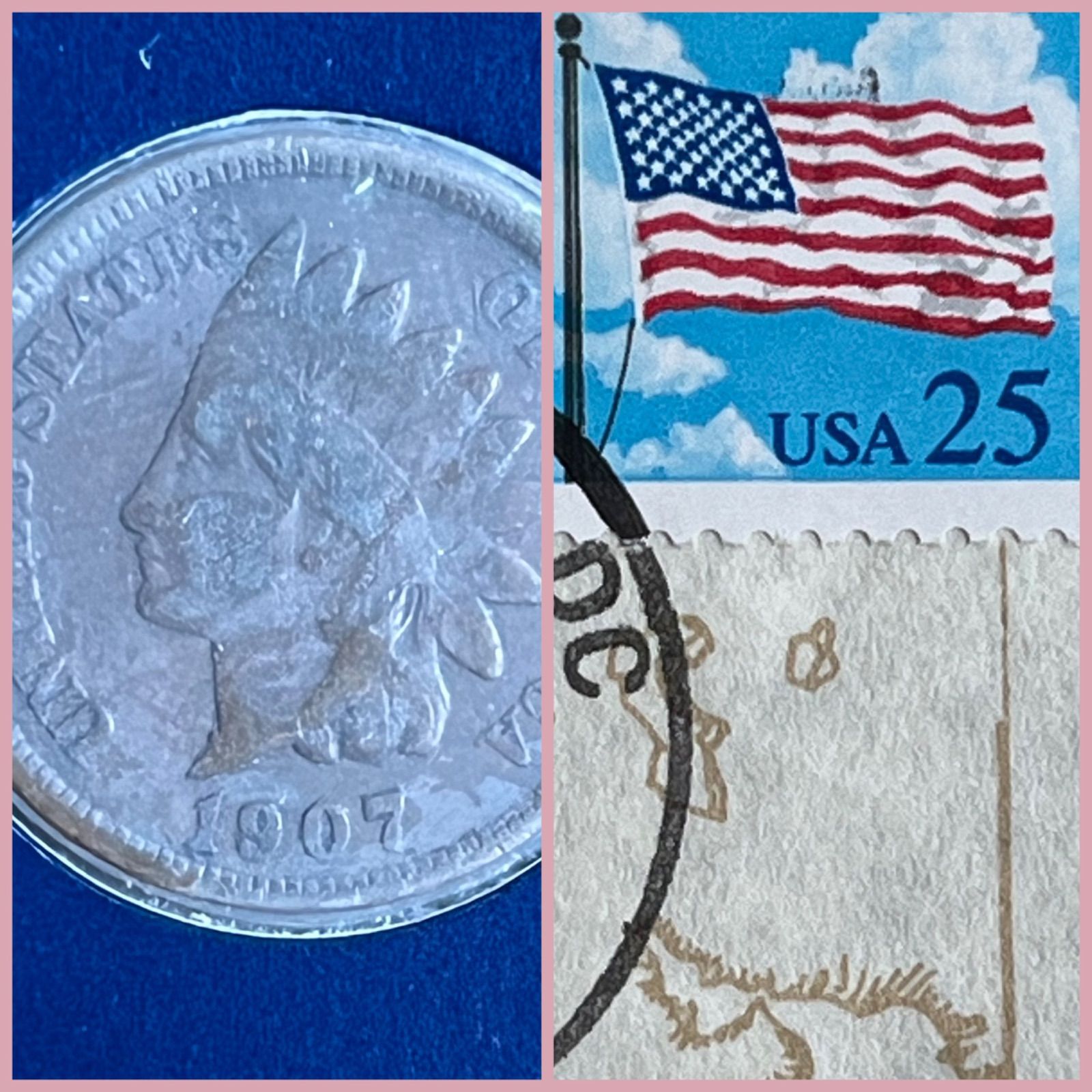 アメリカ 1907年 インディアンヘッド 1セント／Indian Head Cent