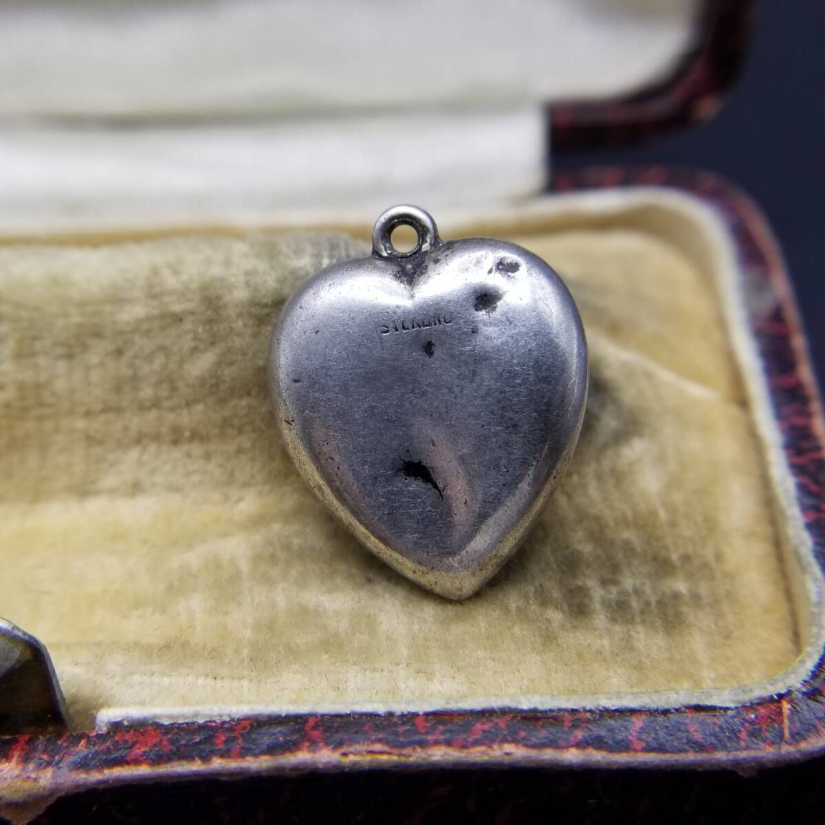 WWII期 ヴィンテージ スウィートハートジュエリー シンプル ハート