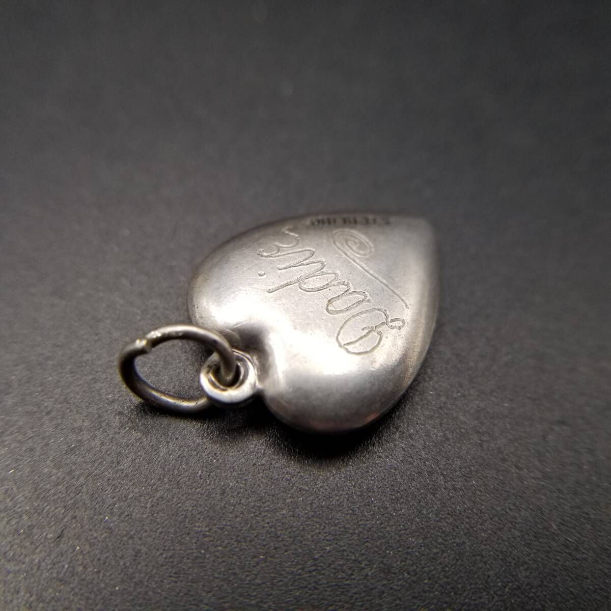 WWII期 ヴィンテージ スウィートハートジュエリー ヤシの木 海辺の風景