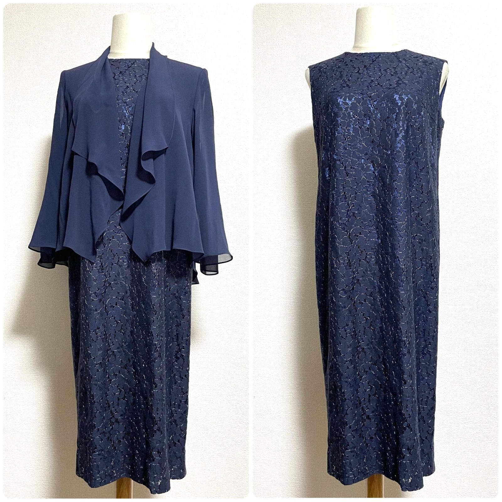 東京ソワール 高級ライン SOIR DOLCE ソワールドルチェ シフォンケープ