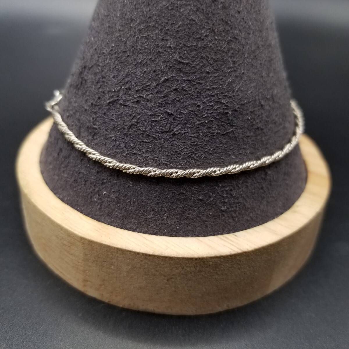 ヴィンテージ ロープチェーンブレスレット シルバー925 メキシコ製 ヴィンテージ ヘビーチェーンリンクブレスレット シルバー925 メキシコ