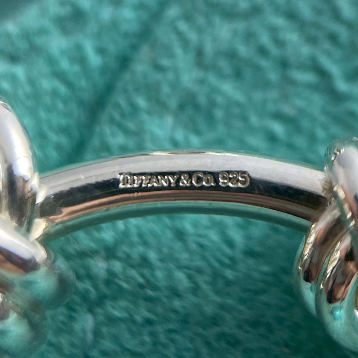 オールドティファニー ツイスト ノット カフス シルバー 925 P6f