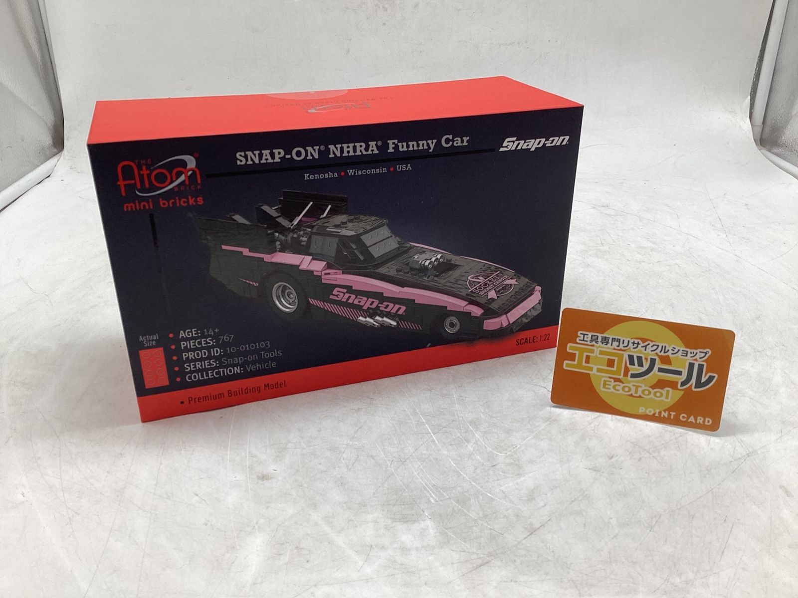 Snap-on×NHRA ファニーカー Atomブリック ITZWEBBYHG14 エコツール豊田インター店 M02