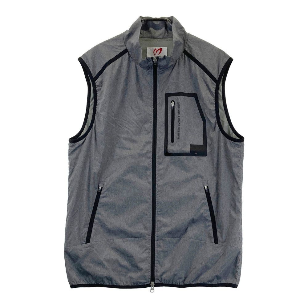 サイズ 6 MASTER BUNNY EDITION マスターバニーエディション 裏地メッシュベスト グレー系 240003001869 ゴルフウェア メンズ ストスト