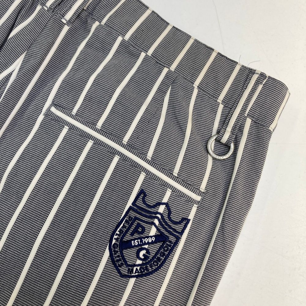 PEARLY GATES ストライプ パンツ サイズ4 強ストレッチ パンツ ＜PGロゴストライプ＞ | PEARLY GATES（パーリー