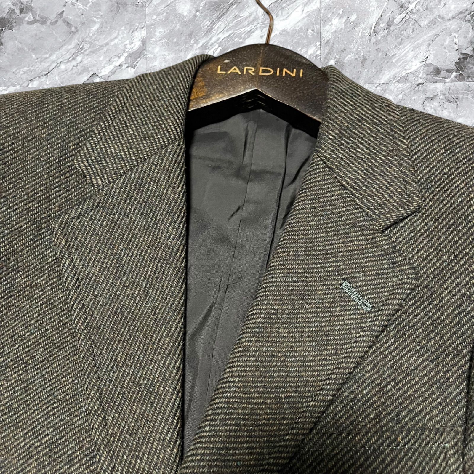 極美品 VAN JACKET ヴァンヂャケット テーラードジャケット ウール 段