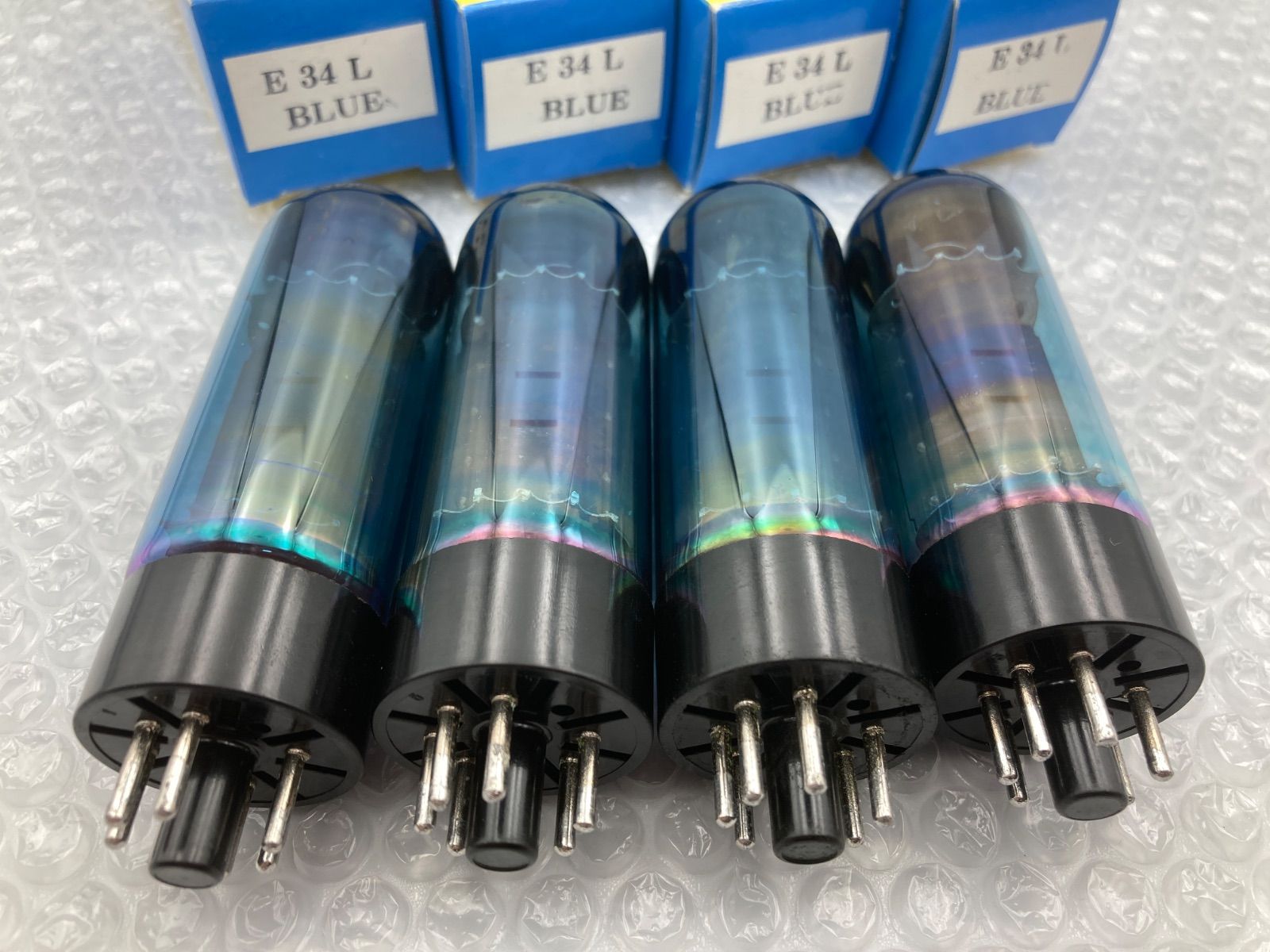 ◇ コレクション JJ ELECTRONIC E34L BLUE 4本 真空管 ◇ JJ