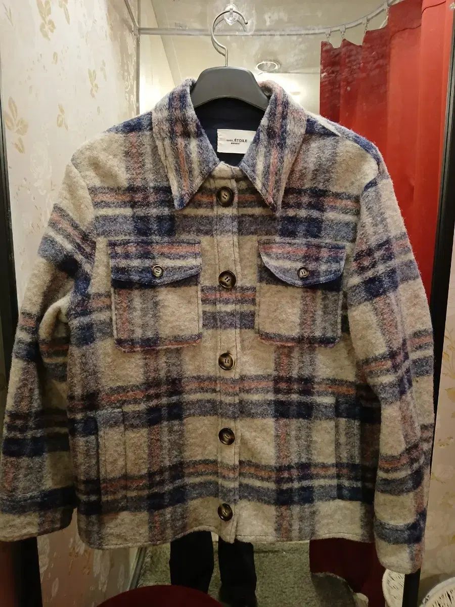 6 28 Isabel Marant GASTONE ジャケット ネイビー