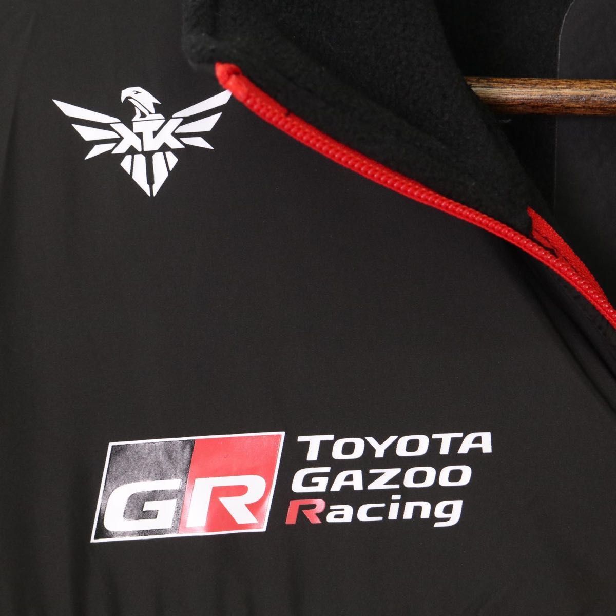 TOYOTA トヨタ GAZOO Racing フリースジャケット XL メンズ ブラック