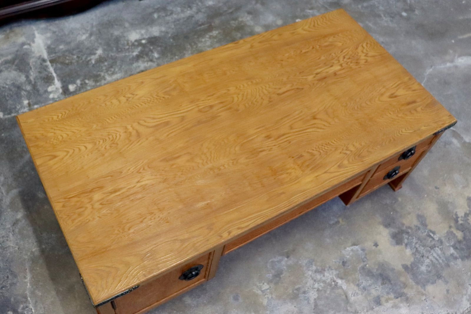 GMIK484○世界遺産屋久杉 民芸家具 文机 座敷机 座卓 ローテーブル