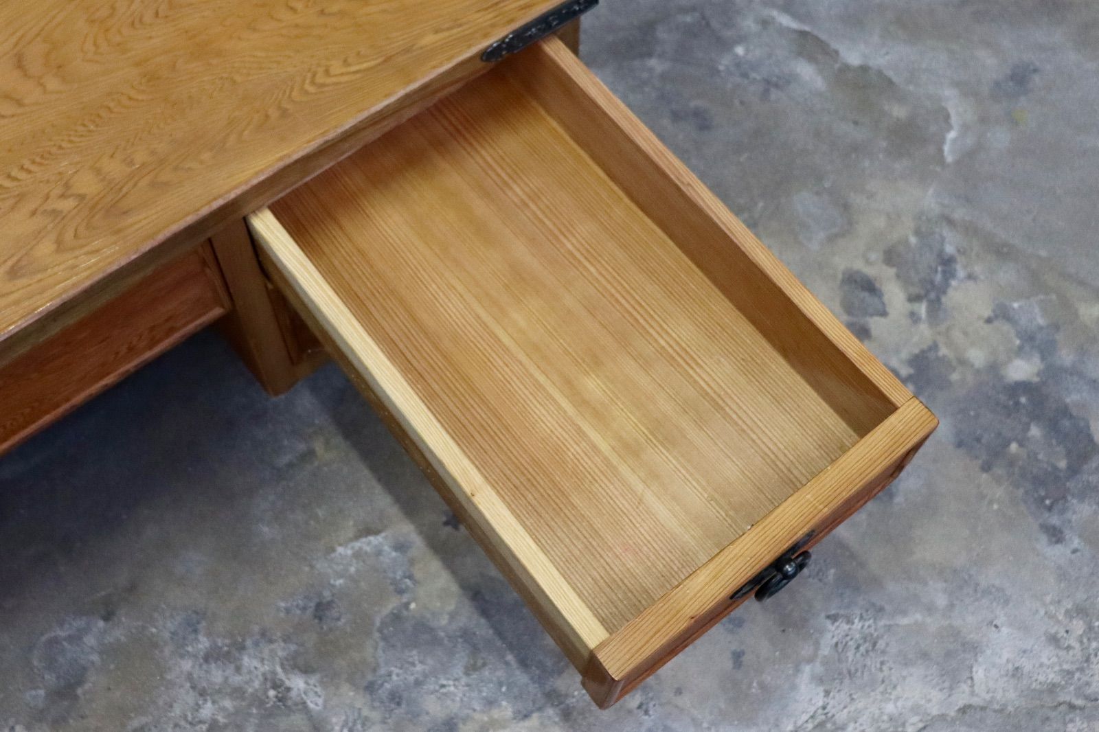 GMIK484○世界遺産屋久杉 民芸家具 文机 座敷机 座卓 ローテーブル